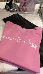 Peace Love Hope - Pink