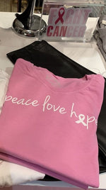 Peace Love Hope - Pink